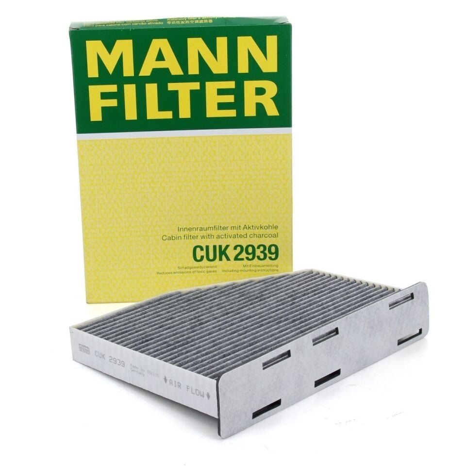 MANN CUK2939 | Aktif Karbonlu Polen Filtresi