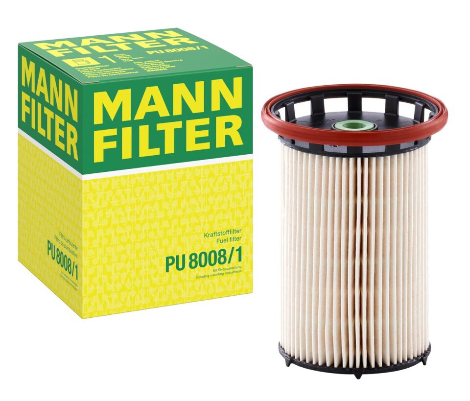 MANN PU8008-1 | Audi Q3 2.0 TDI 140 BG Mazot Filtresi