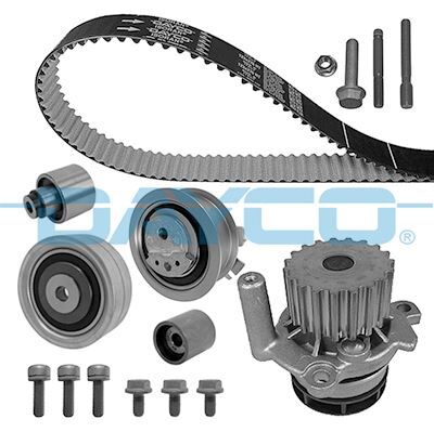 Dayco KTBWP7880 CAY Motor Elyaflı Kayış Devirdaim Triger Seti 1.6 2.0 TDİ