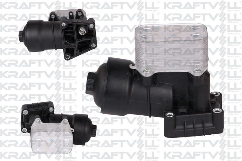 KRAFTVOLL 08090028 Yağ Soğutucu ve Filtre Kütüğü | VW Audi Seat Skoda