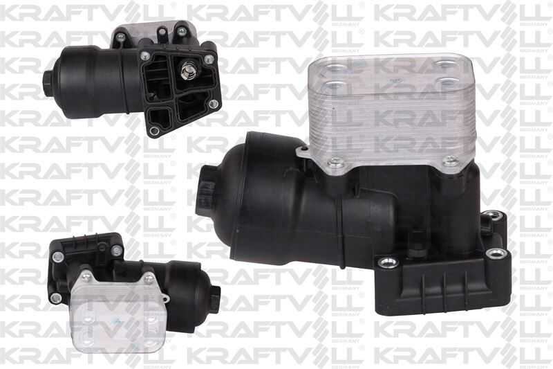 KRAFTVOLL 08090028 Yağ Soğutucu ve Filtre Kütüğü | VW Audi Seat Skoda