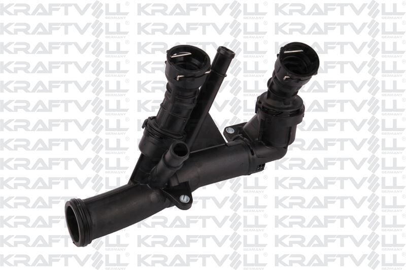KRAFTVOLL 08100213 Termostat 92°C | VW Golf 7 Passat B8 1.6 2.0 TDI Uyumlu | Audi A3 A4 Termostat Gövdesi | 04L121113B Muadil